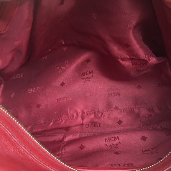 Authentic and Vintage MCM Satchel made in Italy - Picture 12 of 13